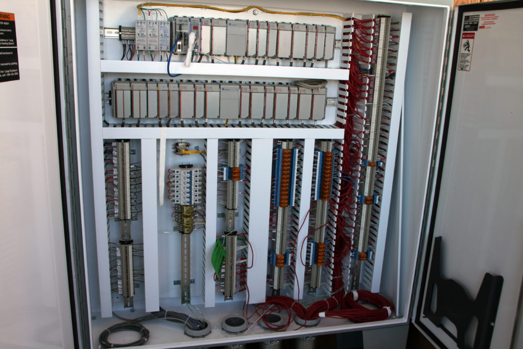 Asphalt Process Control - PLC Cabinet