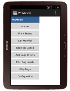 WEMView Mobile Device