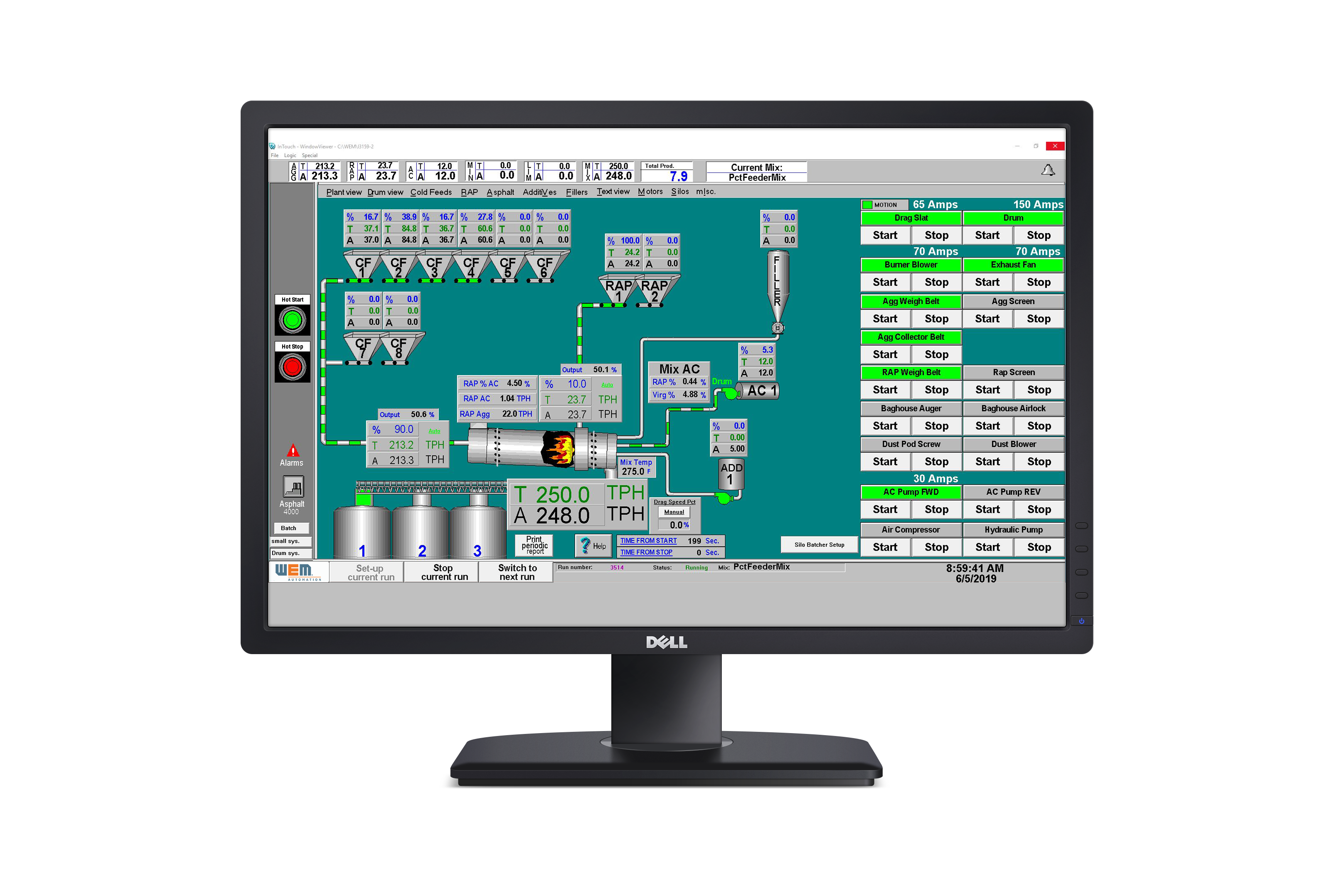 Asphalt-Drum-Plant-Control_WEM-Automation