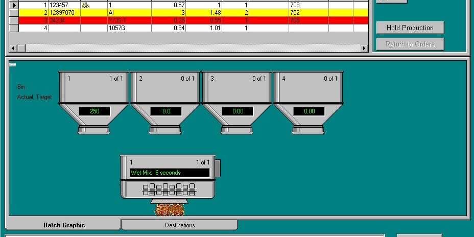 WEM400 Batching Screenshot